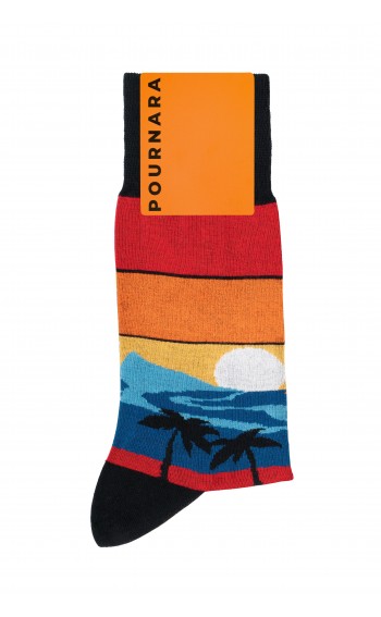 ART : 3039 Βαμβακερή - Με σχέδιο - Ελαστική πλέξη 