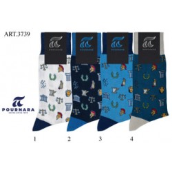 ART : 3739 Βαμβακερή - Χωρίς ραφές - Μέγεθος ( 41-45 ) 