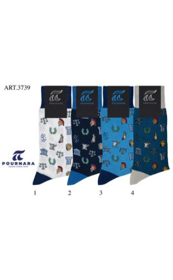 ART : 3739 Βαμβακερή - Χωρίς ραφές - Μέγεθος ( 41-45 ) 