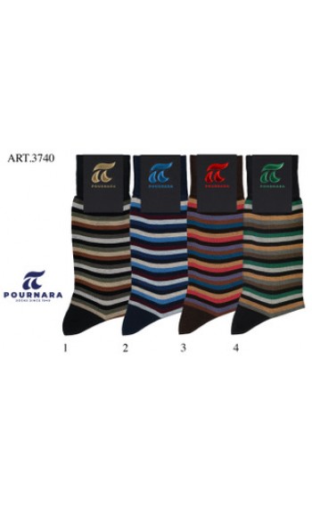 ART : 3740 Βαμβακερή - Χωρίς ραφές - Μέγεθος ( 41-45 ) 