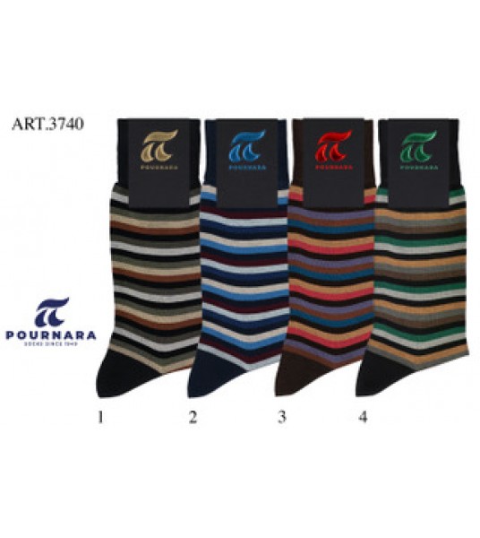 ART : 3740 Βαμβακερή - Χωρίς ραφές - Μέγεθος ( 41-45 ) 