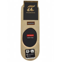 ART : 786  Βαμβακερό Ανδρικό Καλτσάκι Εσωτερικό του Παπουτσιού - (R+L) - Χωρίς Ραφές