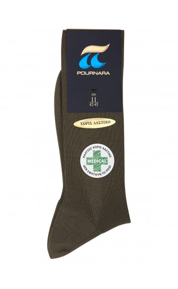 ART : 260 Βαμβακερή - Χωρίς λάστιχο - Πλέξη Rib - Για σωματικό βάρος μέχρι 80 κιλά 